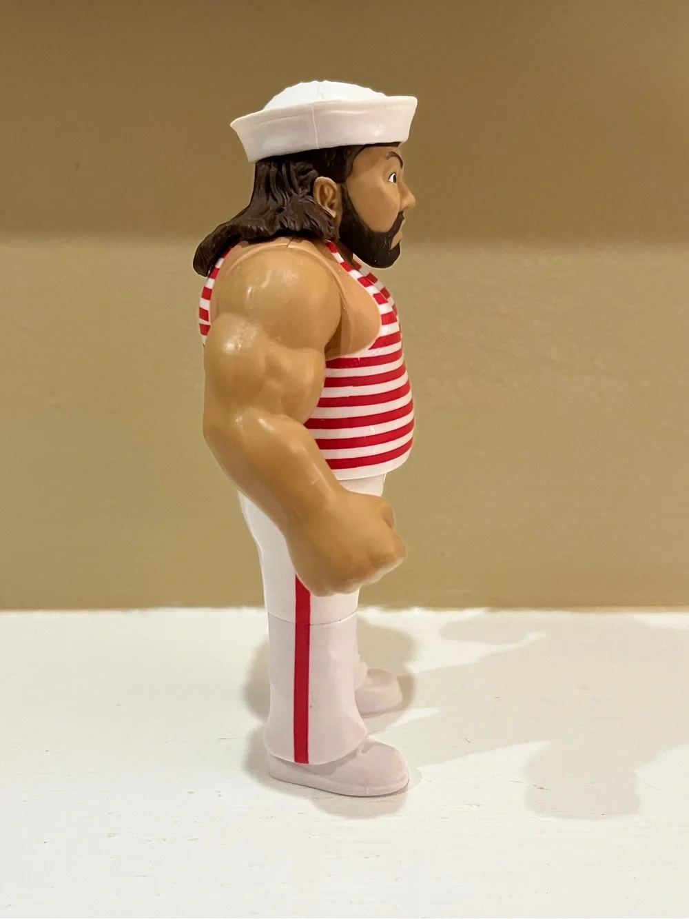 WWE Hasbro Style Tugboat Wrestling Action Figure Toy